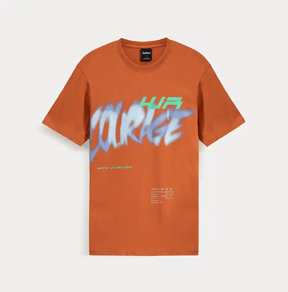 Image of courage t-shirt
