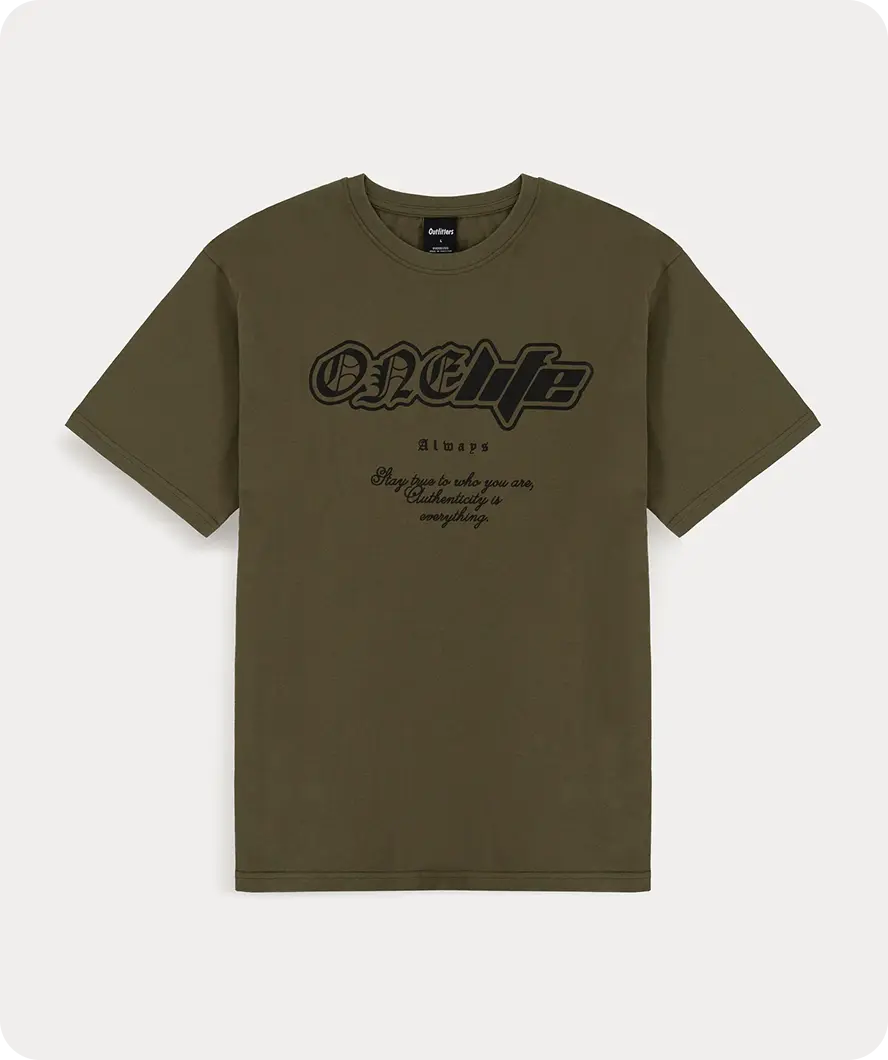 Image of t-shirt's front-side