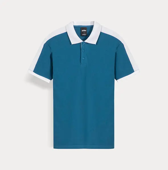 Image of polo with trims